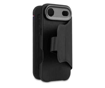 Etui / obudowa na smartfona Decoded Textured Silicone Detachable Wallet, iPhone 17 Air, Black